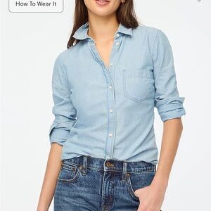 J Crew Chambray shirt